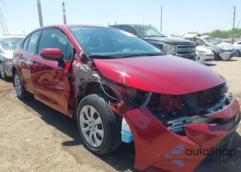 2022 Toyota Corolla Le from USA, damaged, VIN JTDEPMAE4NJ206314